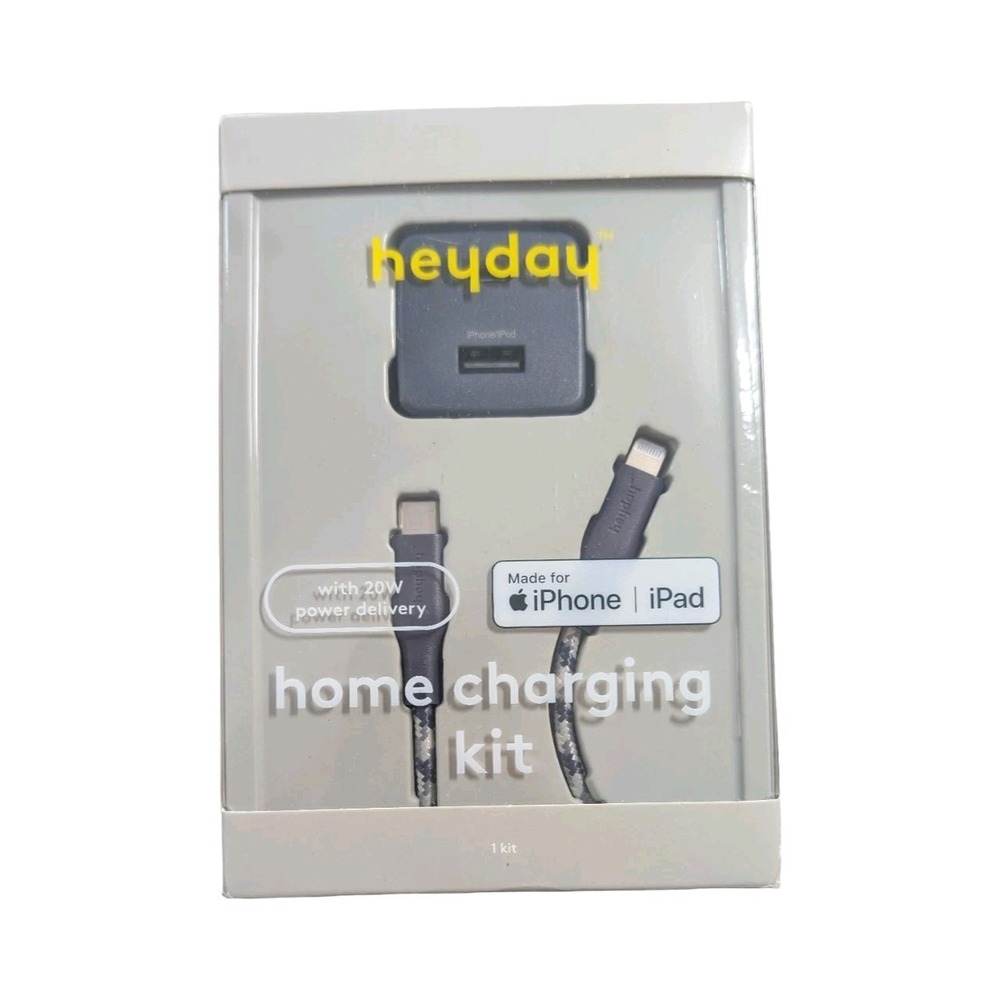 Cc7-N 6' Heyday‎ Lighting to USB-C Power Delivery - Home Charging Kit- Navy